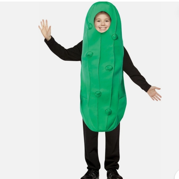 Pickle Costume Size 7-10 - Picture 1 of 4